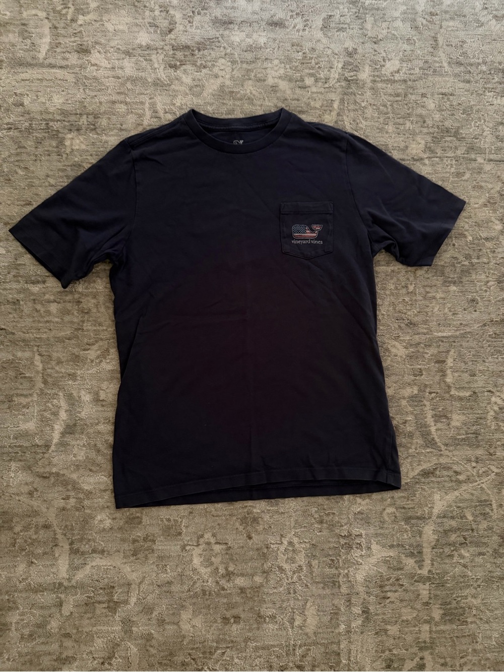 Vineyard Vines Men’s Navy Pocket Tee